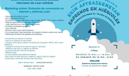 Emprende en miércoles • Marketing online enfocado a Embudos de conversión y métricas Lean para personas emprendedoras