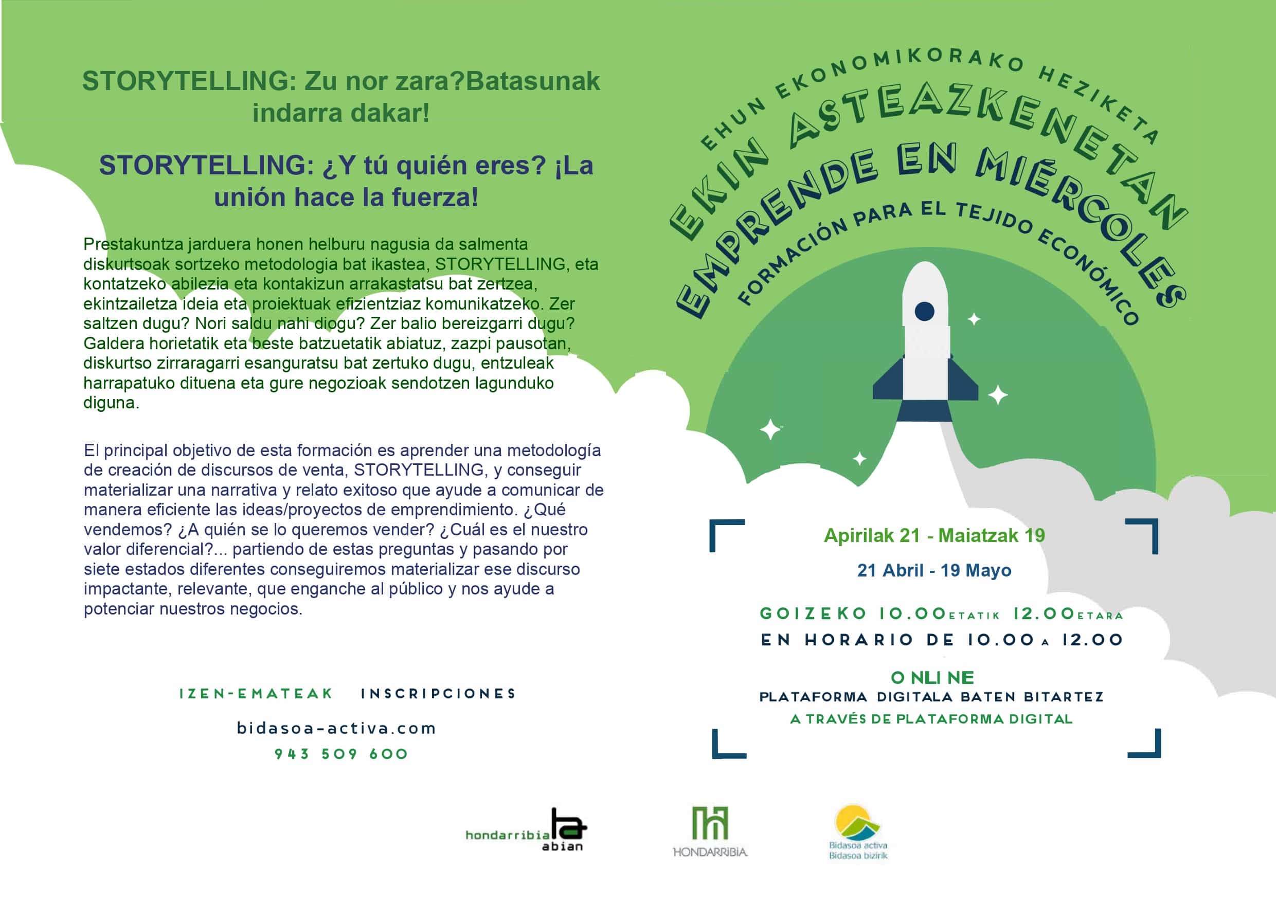 Storytelling kartela Storytelling kartela