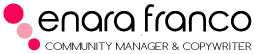 Enara Franco Copywritter Logo