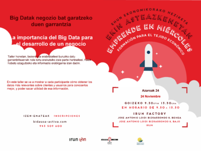 Emprende en miércoles • La importancia del Big Data para el desarrollo de un negocio (016/021)