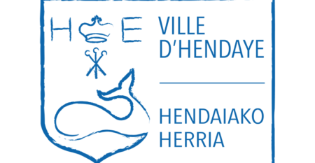 Logo Officiel Ville D Hendaye Bleu 2