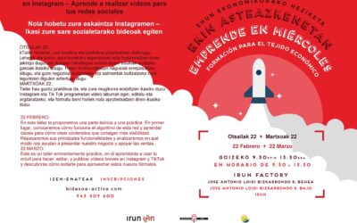 (EI02/023) Ekin asteazkenetan • Nola hobetu zure eskaintza Instagramen – Ikasi zure sare sozialetarako bideoak egiten