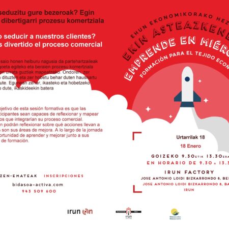 (EI01/023) Emprende en miércoles • ¿Cómo seducir a nuestros clientes? Hagamos divertido el proceso comercial