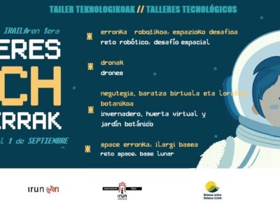 (TI08/023) TECH IRUN UDA-VERANO 2023_RETO SPACE: BASE LUNAR_Semana 28 de Agosto_8-10 años