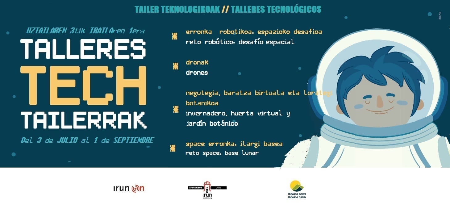 (TI04/023) TECH IRUN UDA-VERANO 2023_DRONAK_Uztailaren 10eko astea_8-10 urtekoak