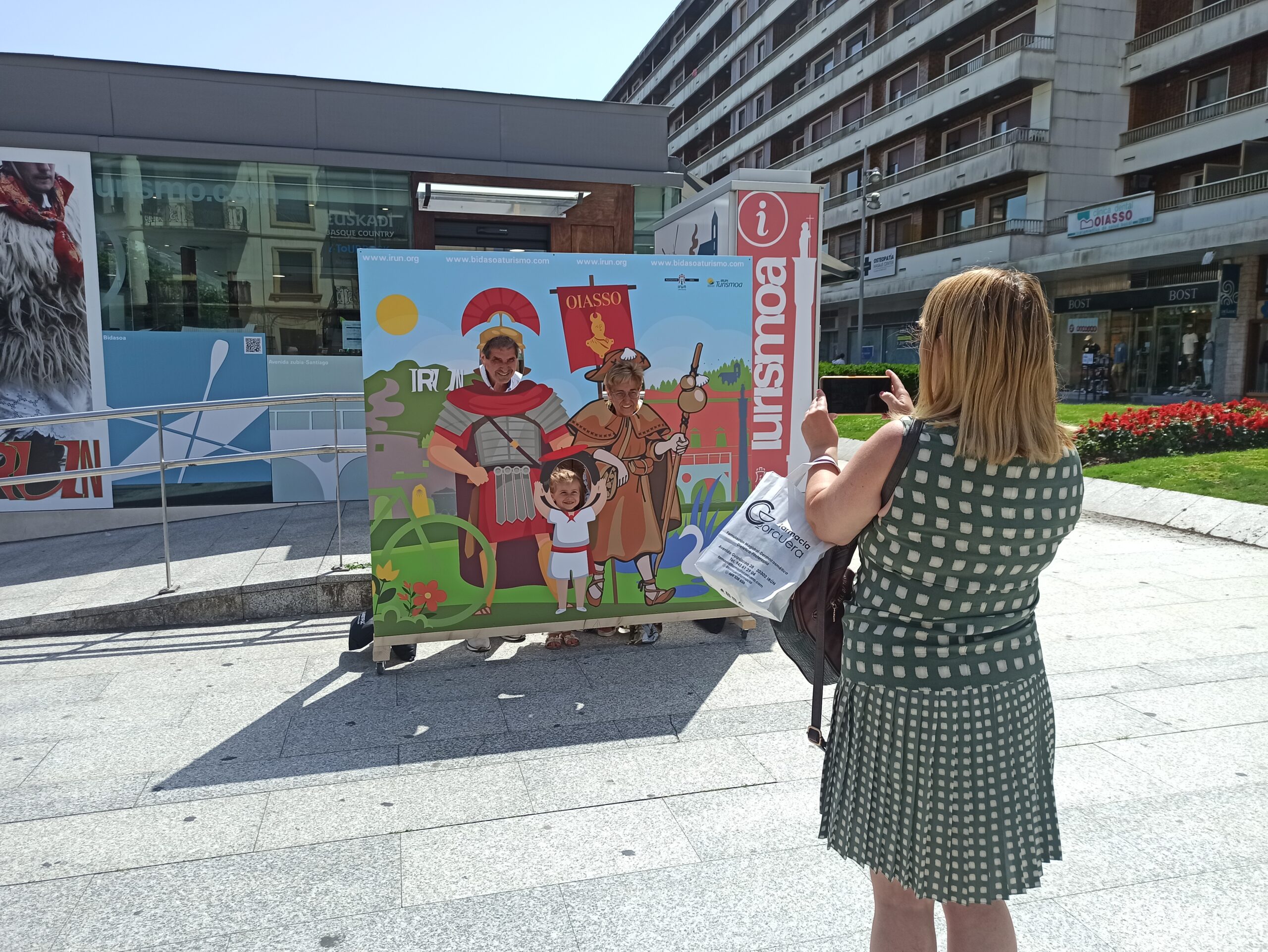 Photocall oficina de turismo Irun