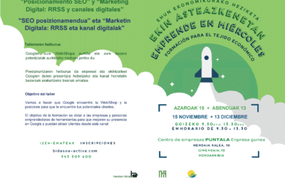 (EH03/023) Ekin asteazkenetan • “SEO posizionamendua” eta “Marketin Digitala: RRSS eta kanal digitalak”