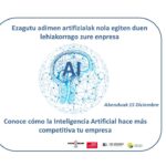(BG02/023) Jornada • Conoce cómo la Inteligencia Artificial hace más competitiva tu empresa
