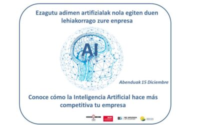 (BG02/023) Jornada • Conoce cómo la Inteligencia Artificial hace más competitiva tu empresa