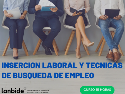 Inserción laboral y técnicas de búsqueda de empleo