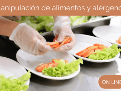 Manipulación de alimentos y Alérgenos (online) (26-CMA)