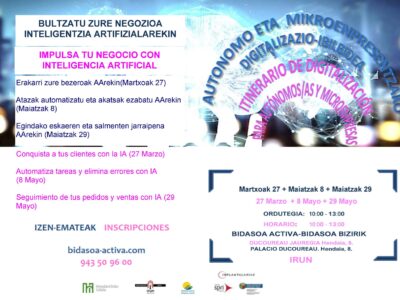 (INP04/025) IMPULSA TU NEGOCIO CON INTELIGENCIA ARTIFICIAL_Automatiza tareas y elimina errores con IA