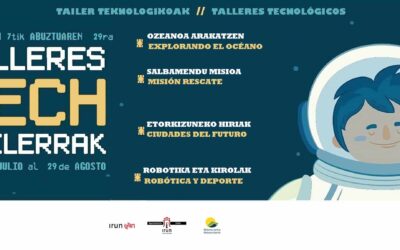 (TI02/025)Talleres Tech Irun UDA/VERANO 2025_EXPLORANDO EL OCÉANO_Semana del 7 de julio_11-13 años