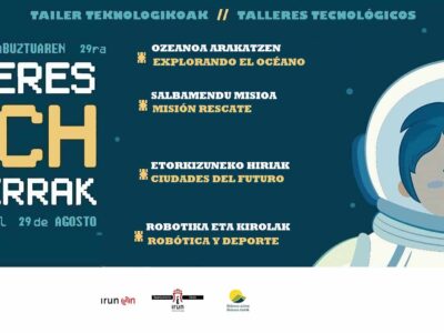 (TI01/025)Talleres Tech Irun UDA/VERANO 2025_EXPLORANDO EL OCÉANO_Semana del 7 de julio_8-10 años