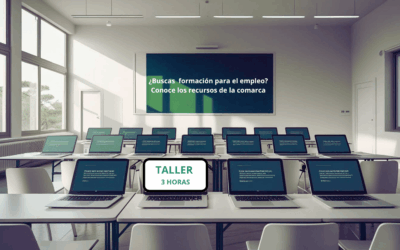 ¿Buscas formación para el empleo? Conoce los recursos de la comarca (25-BEcom-1)