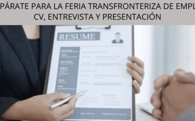 Prepárate para la Feria I: cv, entrevista y presentación (26-PreFe-1)