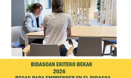 “Bidasoa 2026an ekiteko bekak” programaren deialdiaren ebazpena