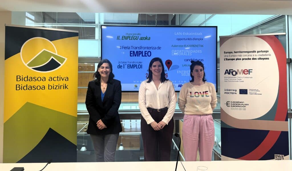Maiatzaren 21ean, 09:00etatik 13:30era, Gipuzkoa, Nafarroa eta Akitaniako enpresen eskaintzak ezagutu eta elkarrizketak egiteko aukera izango dute lan bilaketa aktiboan dauden pertsonek