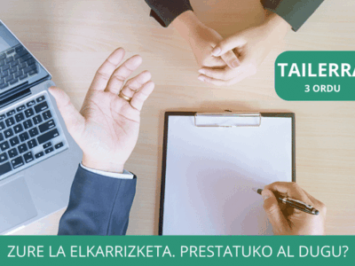 Zure lan elkarrizketa. Prestatuko al dugu?