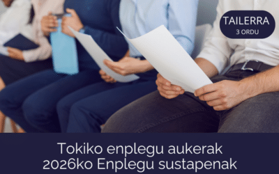 Tokiko enplegu aukerak. 2026ko enplegu sustapenak (26-Fomen-1)