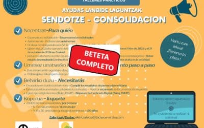 2026/10/02-Lanbideko Sendotze laguntzak eskatzeko Tailerra (LSEG010/026)