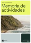 Portada de la Memoria de actividades 2025 de Bidasoa activa